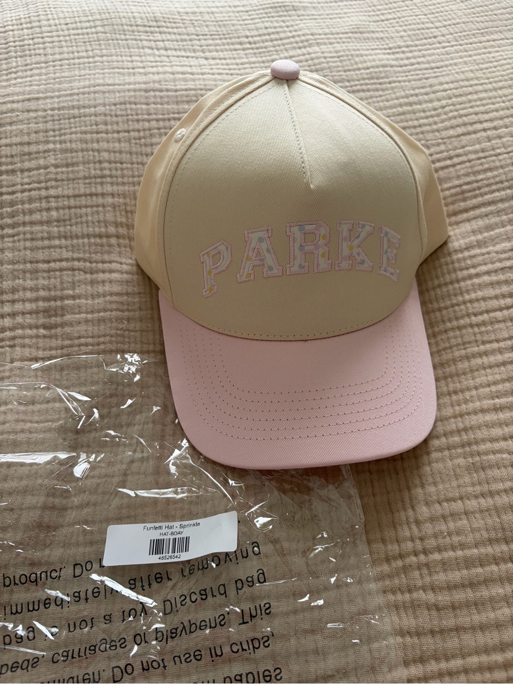 Parke Birthday Funfetti Hat